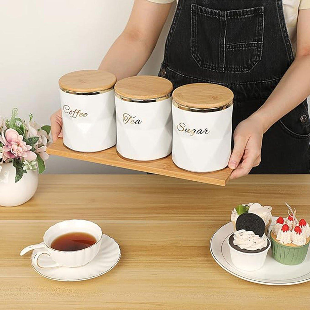 Canister Sets Two Colours Kitchen Organiser | StorageOZ