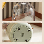 Makeup Brush Holder with a Clear Dome Lid | StorageOZ