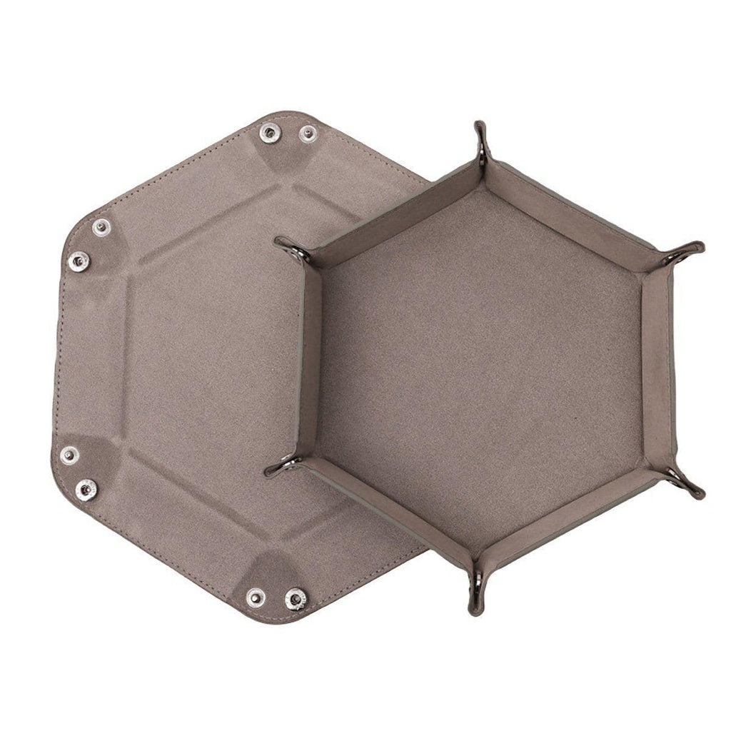 Hexagonal Velvet Folding Tray Six Colours | StorageOZ