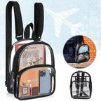 Clear PVC Backpack Travel Storage Organiser | StorageOZ
