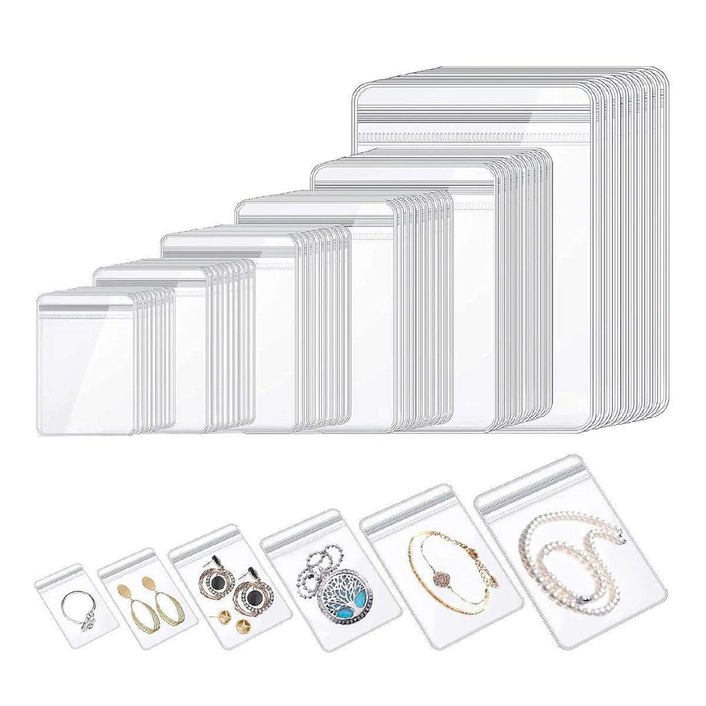 100 Pcs Jewellery Bags Several Sizes Organiser | StorageOZ