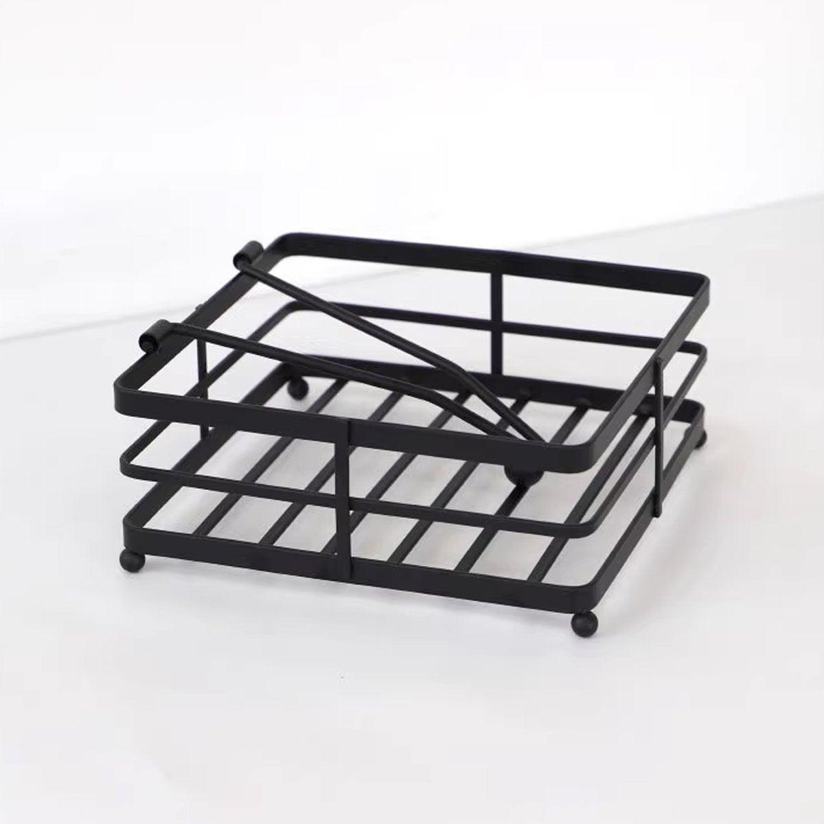 Black Paper Holder Kitchen Storage Organiser | StorageOZ