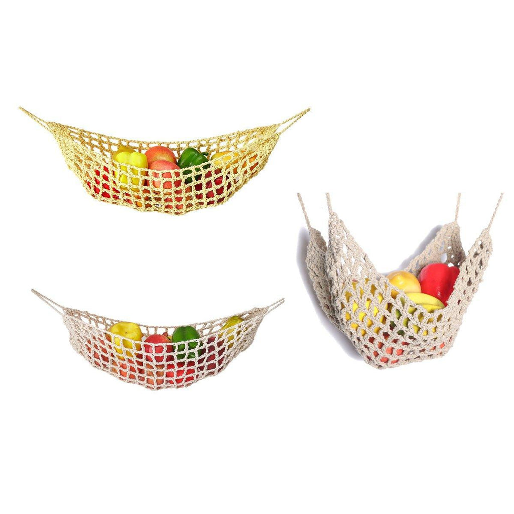 Hanging Mesh Fruit Basket for Kitchen Shelf | StorageOZ
