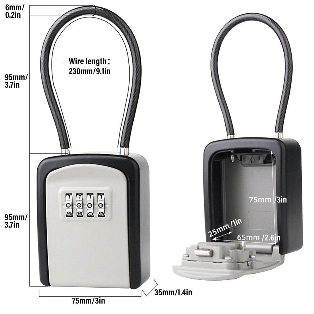 Key Safe Boxes Two Colours Home Organiser | StorageOZ