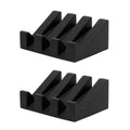 2 Pcs Silicone Soap Dish Holders Two Colours | StorageOZ