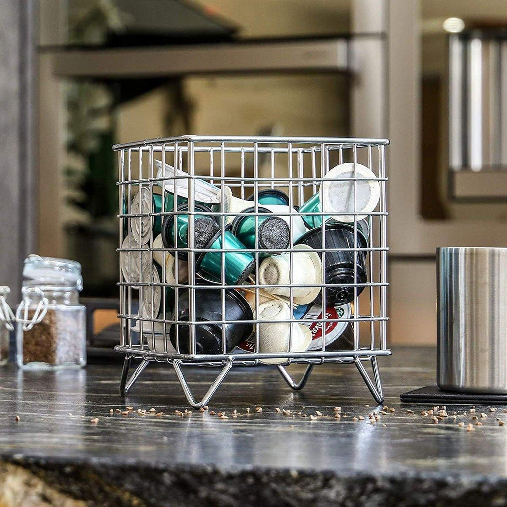 Wrought Iron Storage Basket in Two Colours | StorageOZ