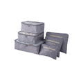 6 Pcs Luggage Organiser Set Seven Colours | StorageOZ