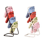 2 Tier Iron Slipper Rack with Drain Tray | StorageOZ