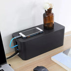 Cable Management Box with Lid in Two Sizes | StorageOZ