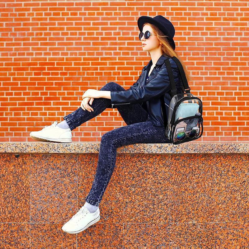 Clear PVC Backpack Travel Storage Organiser | StorageOZ