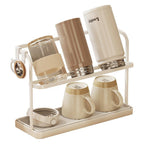 Two Layer Cup Drying Rack Two Sizes Rack | StorageOZ