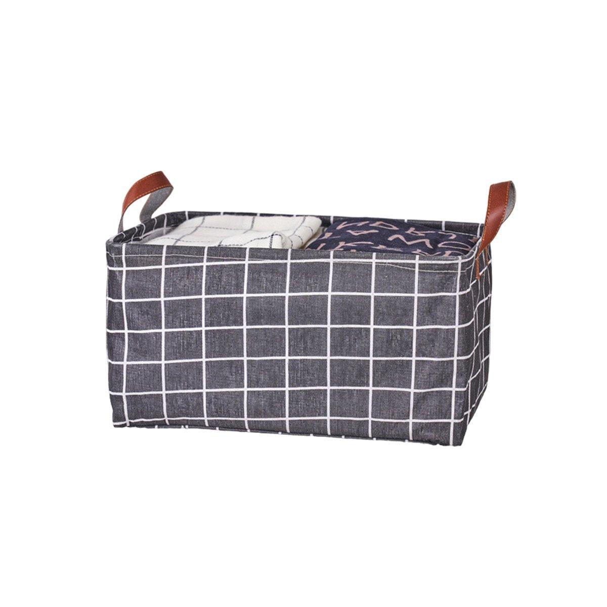 Cotton Linen Storage Baskets Six Prints Set | StorageOZ