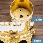 Round Tissue Boxes Two Colours Organiser | StorageOZ