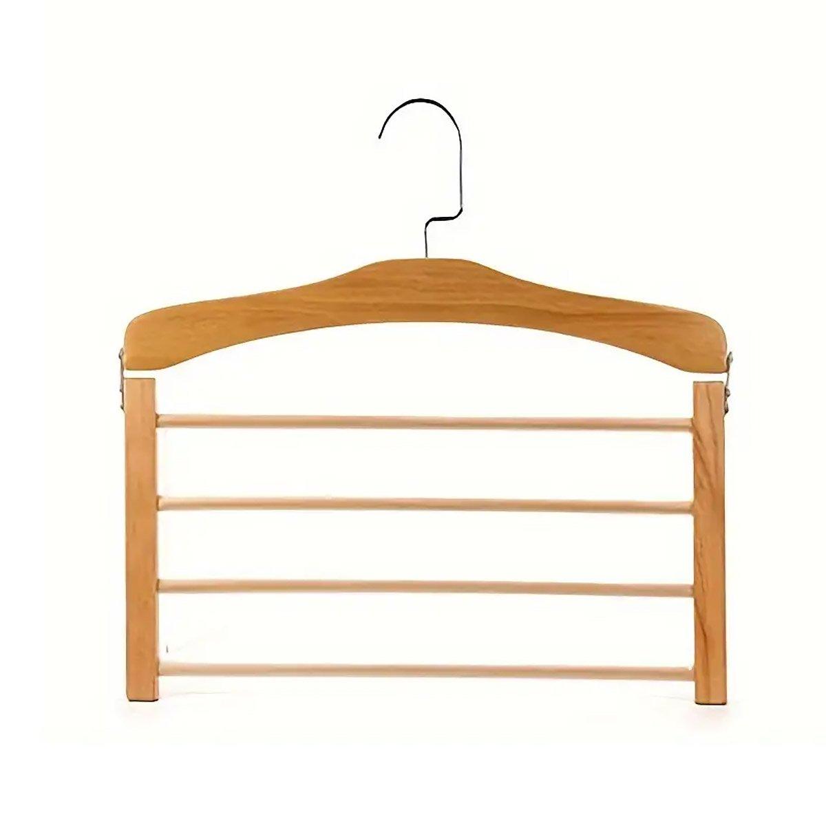 Hanging Wooden Trouser Rack for Wardrobe | StorageOZ