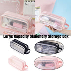 Gauze Pen Cases Two Colours Desk Organiser | StorageOZ