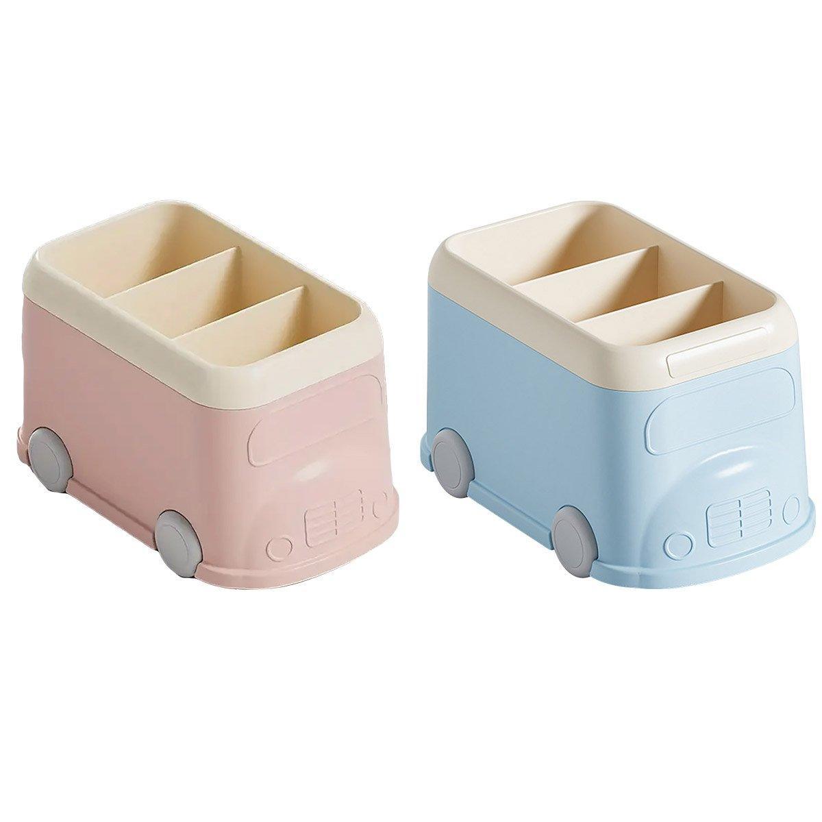 Bus Cartoon Desktop Pen Holder Two Colours | StorageOZ