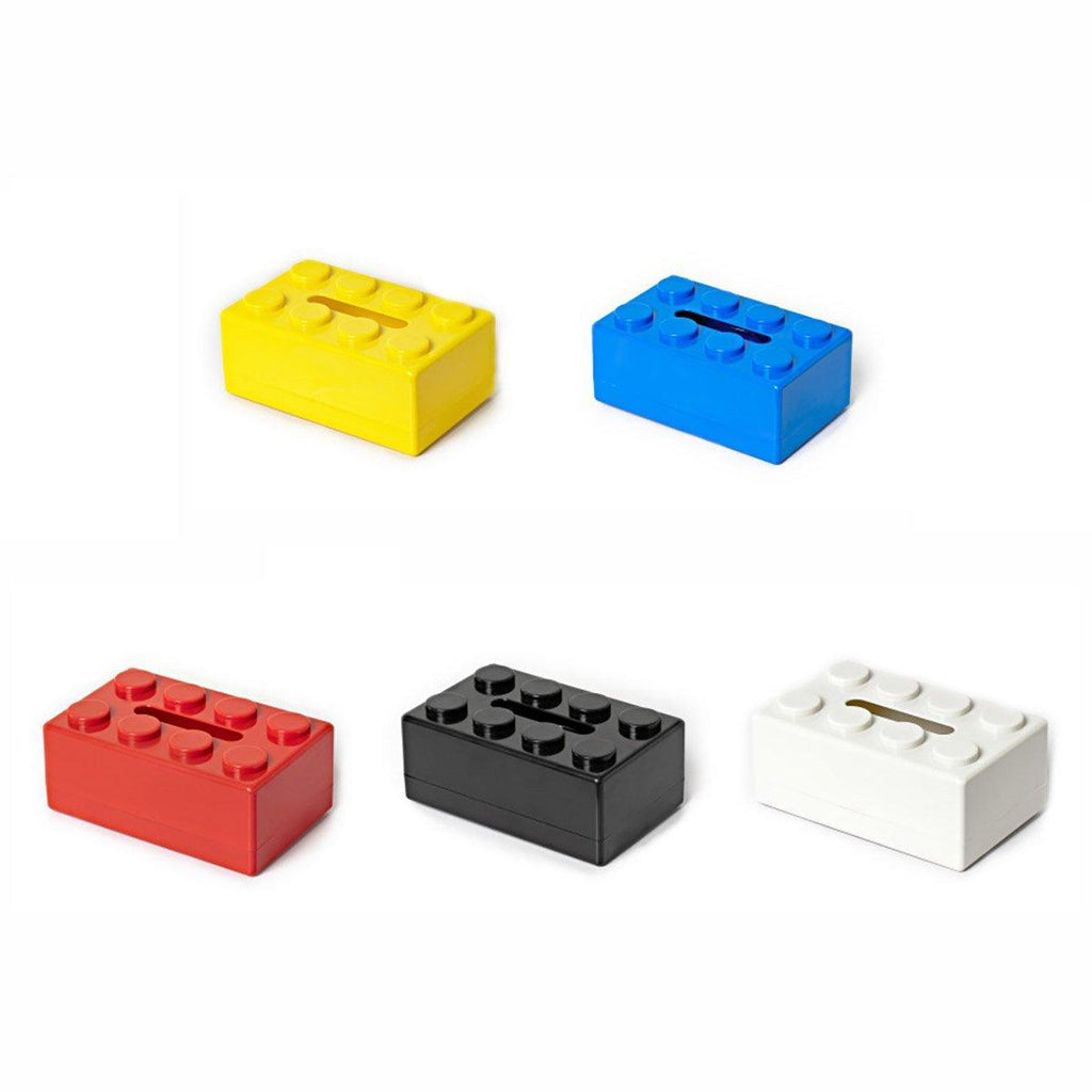 Building Block Tissue Box in Five Colours | StorageOZ