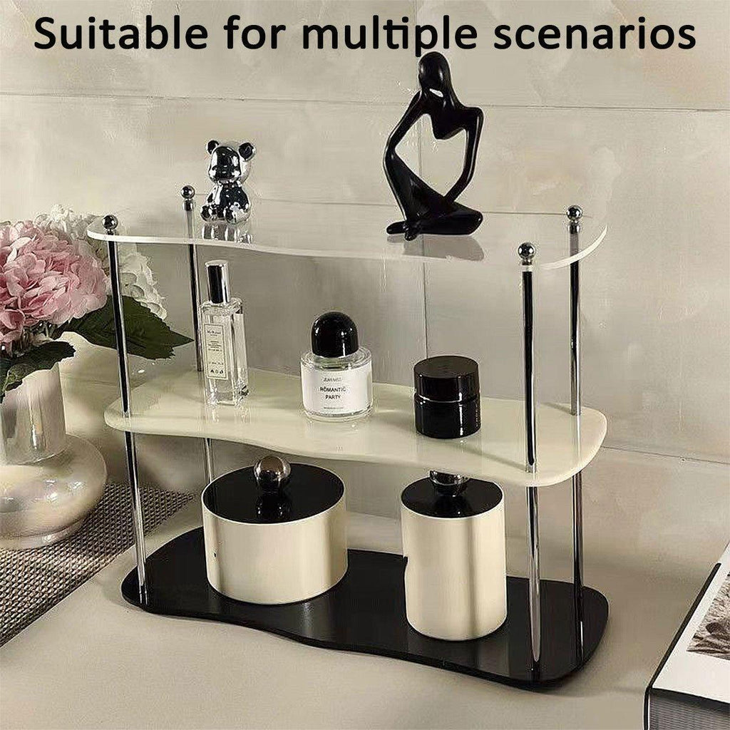 Two Tier Acrylic Display Stand Three Styles | StorageOZ