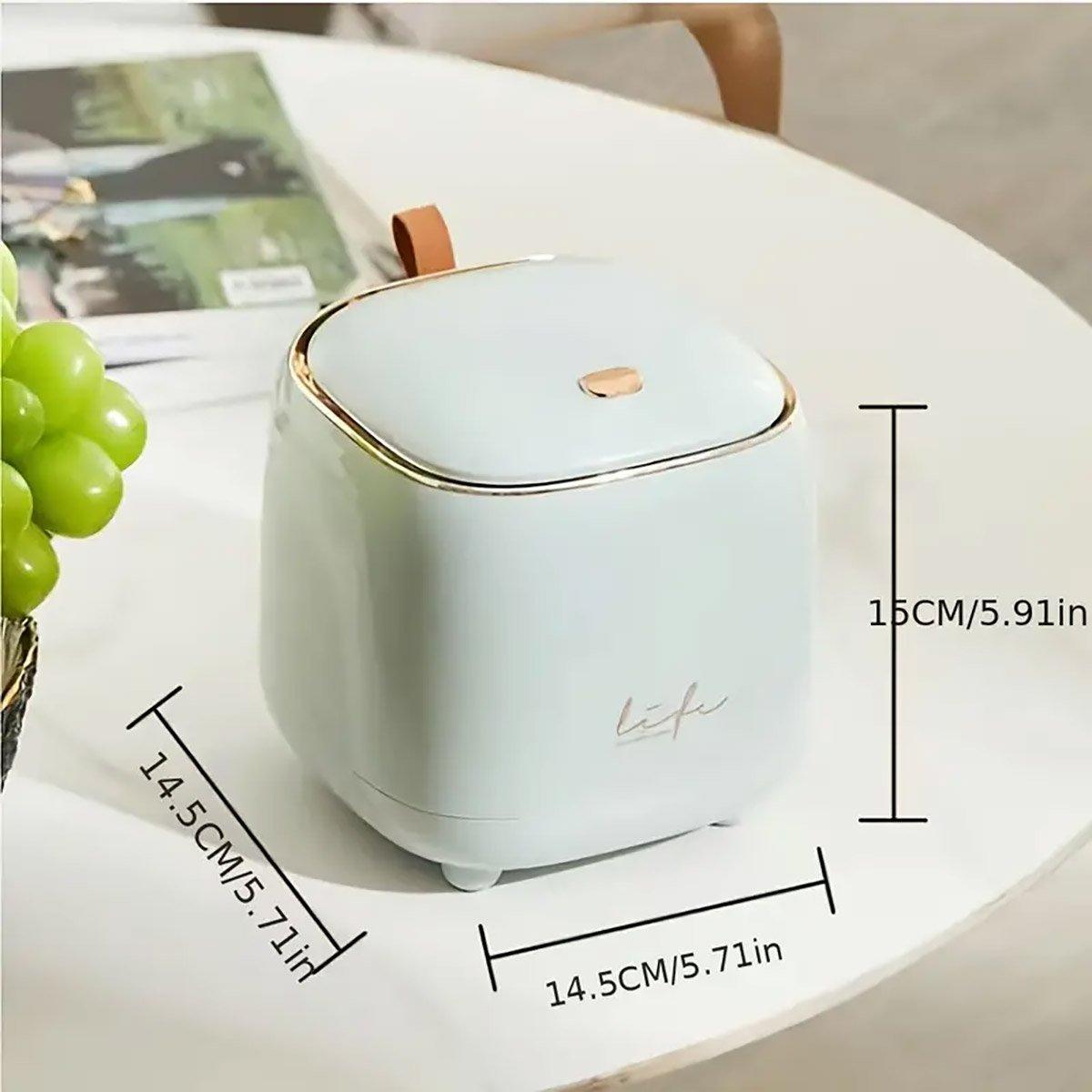 Compact Desktop Waste Bin in Three Colours | StorageOZ