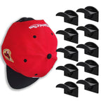 10 Pcs Adhesive Hat Hooks Wall Organiser | StorageOZ