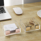 Sticky Note Desktop Box in Six Finishes Set | StorageOZ