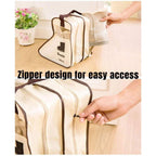 Home 4 Pcs Beige Boot Shoe Storage Bag Set | StorageOZ