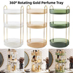 Rotating Cosmetic Organiser in Three Colours | StorageOZ