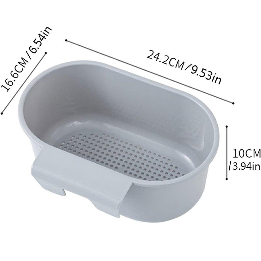 4 Pcs Sink Hanging Drain Baskets Two Colours | StorageOZ