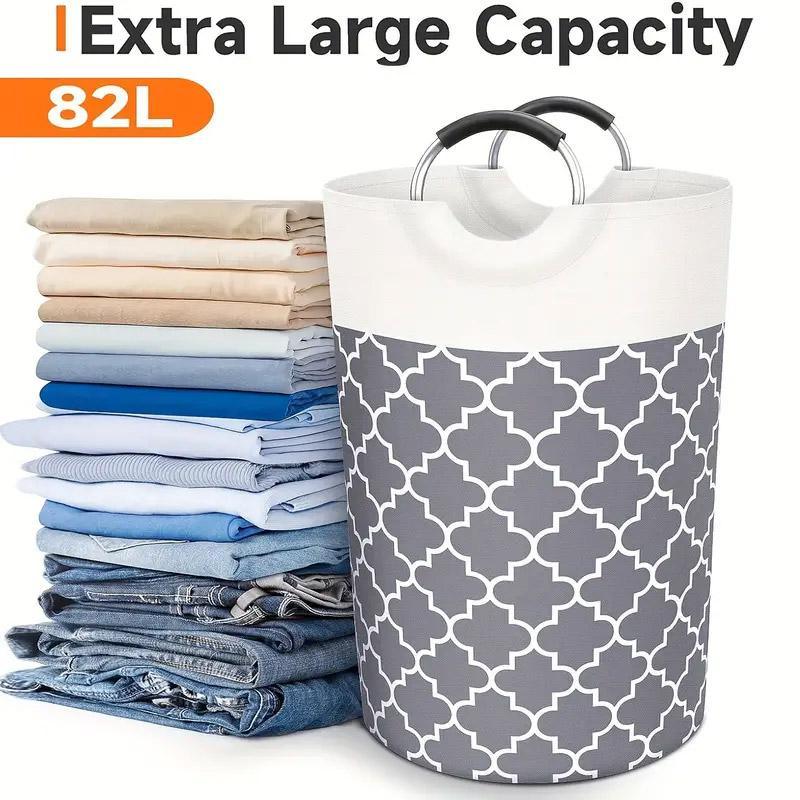82L Foldable Laundry Basket Three Colours | StorageOZ