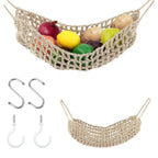Hanging Mesh Fruit Basket for Kitchen Shelf | StorageOZ
