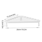 Metal Triangle Corner Kitchen Shelf Two Colours | StorageOZ
