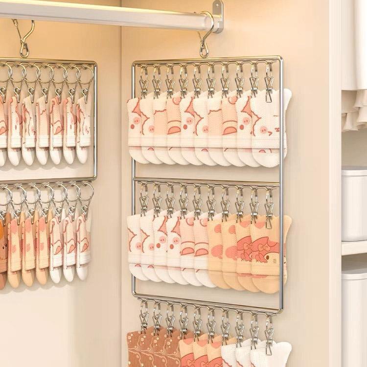 Stainless Clip Drying Rack Two or Three Tiers | StorageOZ