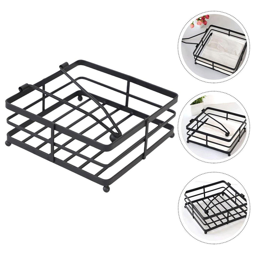 Black Paper Holder Kitchen Storage Organiser | StorageOZ
