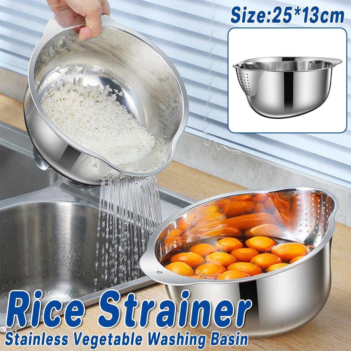 304 Rice Washing Basin Kitchen Organiser | StorageOZ