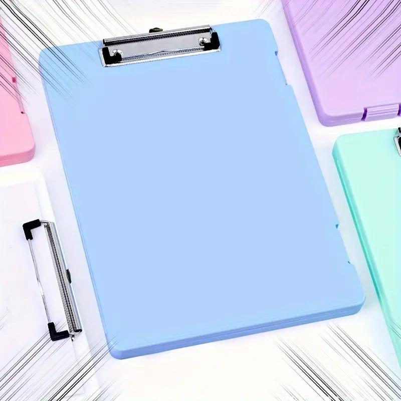 4 Pcs A4 Clipboard Folders in Three Colours | StorageOZ