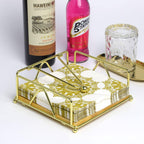 Iron Wood Napkin Holder in Three Colours | StorageOZ