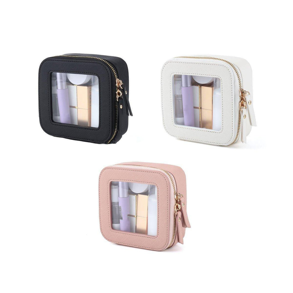Clear Front Cosmetic Bag in Three Colours | StorageOZ