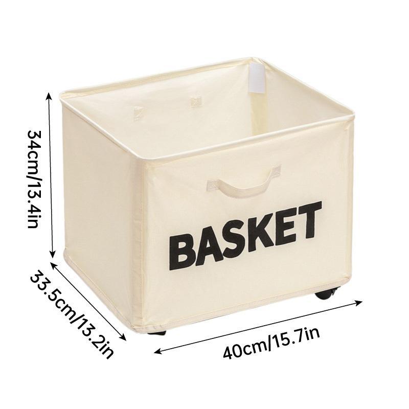 Rolling Collapsible Storage Basket Two Colours | StorageOZ