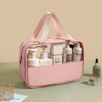 3 Pcs Clear PVC Makeup Bags in Five Colours | StorageOZ