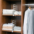 4 Pcs Clip On Closet Shelf Dividers Pack | StorageOZ