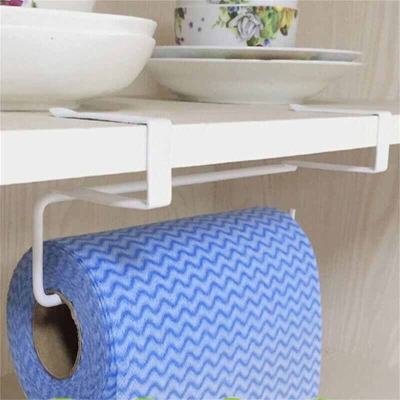Under Cabinet Paper Towel Holder Two Colours | StorageOZ