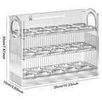Egg Storage Boxes Two Colours Organiser Set | StorageOZ