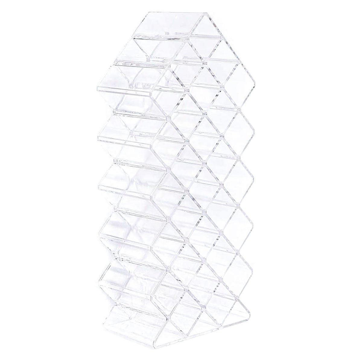 Vertical Clear Lipstick Rack for Vanity Storage | StorageOZ