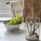 Nordic Wire Storage Basket in Two Sizes Set | StorageOZ