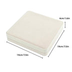 Flannel Jewellery Storage Box Six Colours | StorageOZ
