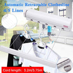 Retractable Clothesline with 4 or 5 Lines | StorageOZ