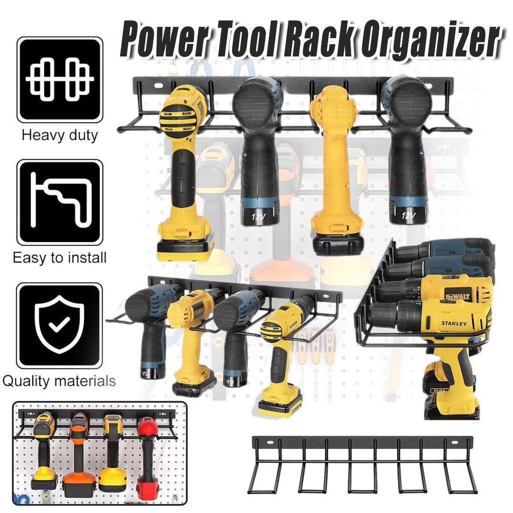 Metal Drill Storage Rack Garage Organiser | StorageOZ