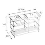 Stainless Steel Wire Toothbrush Holder Stand | StorageOZ