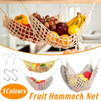 Hanging Mesh Fruit Basket for Kitchen Shelf | StorageOZ