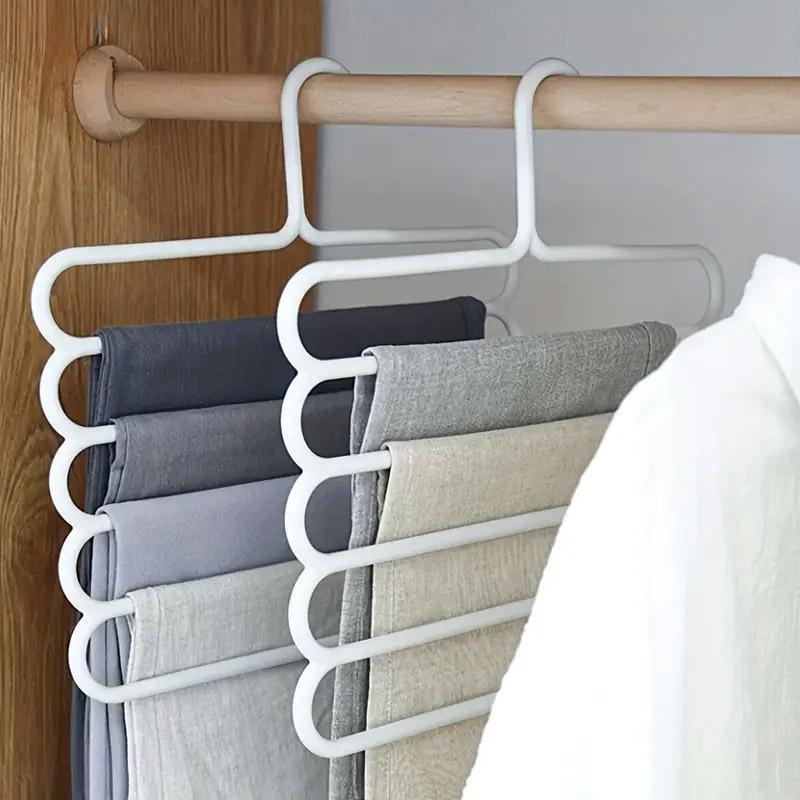 5 Pcs Five Layer Trouser Racks Three Colours | StorageOZ